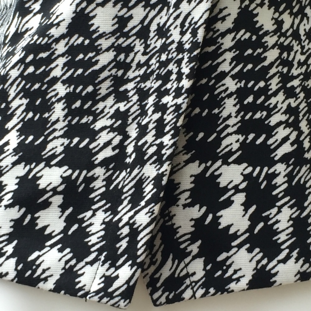 Anne Klein Houndstooth short blazer jacket sz M - Picture 3 of 7